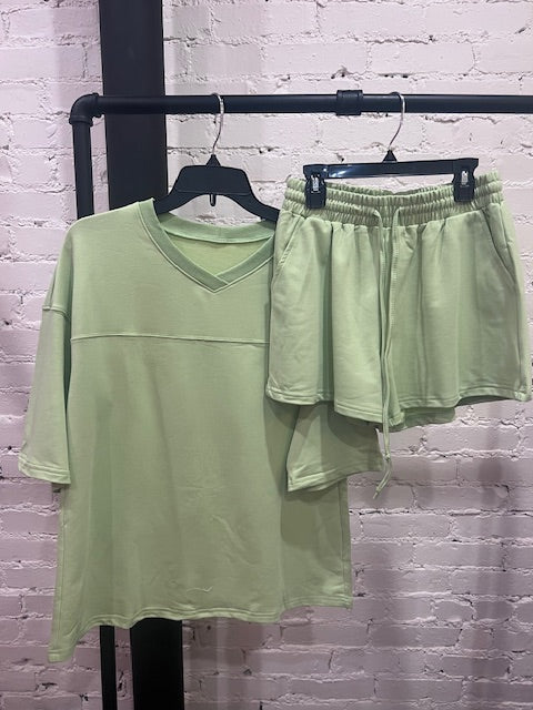 Green two piece set
