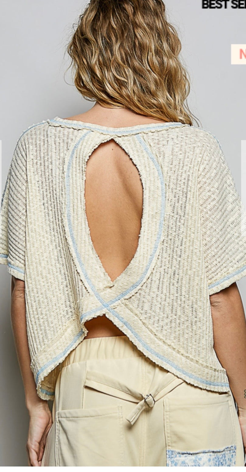 American flag patchwork top