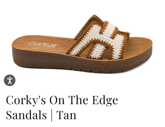Corkys On the Edge sandal