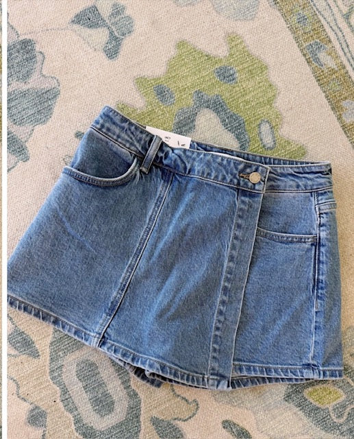 Lovervet High Rise wrap skort