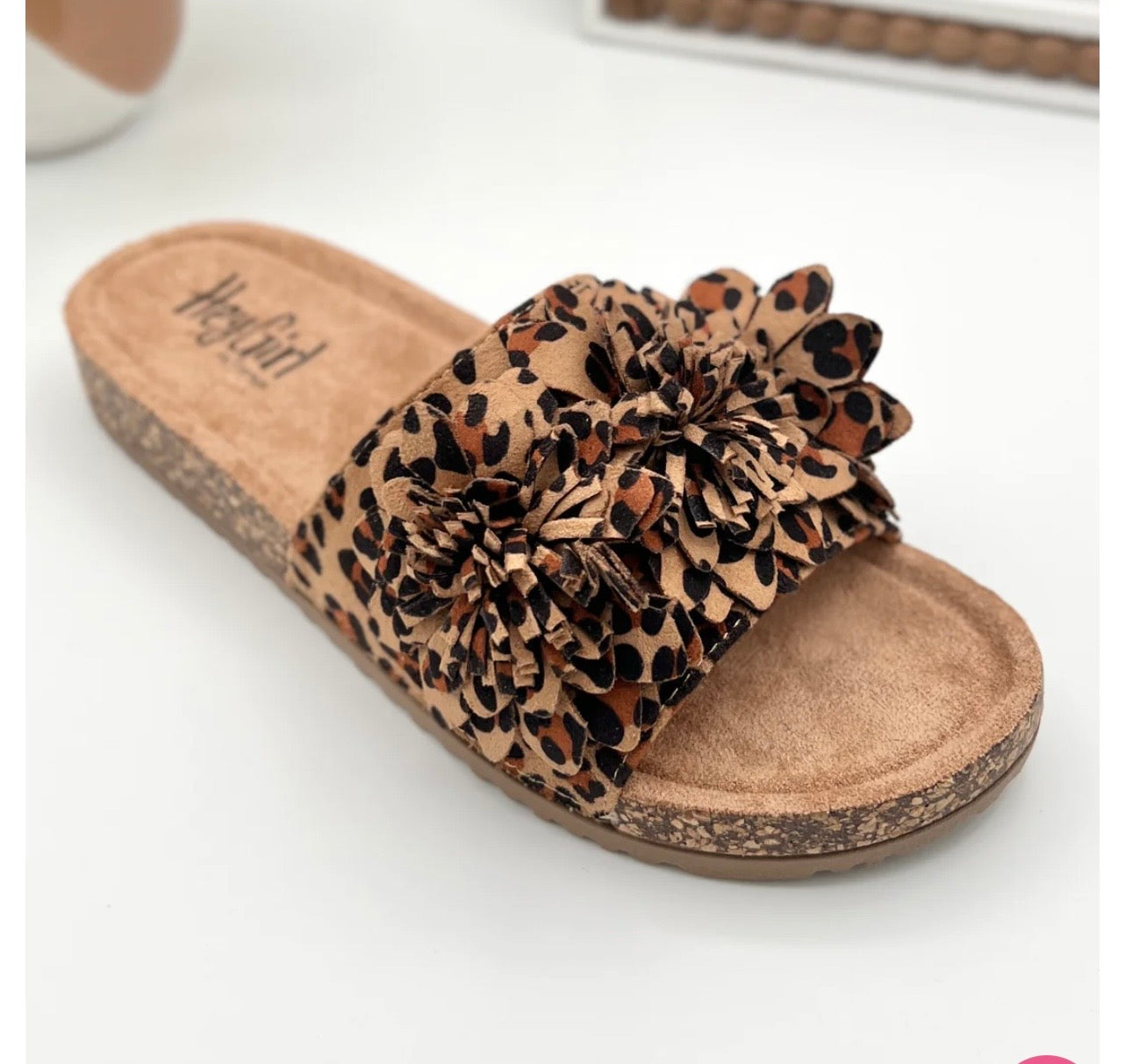 Corkys Wild Child Leopard sandal