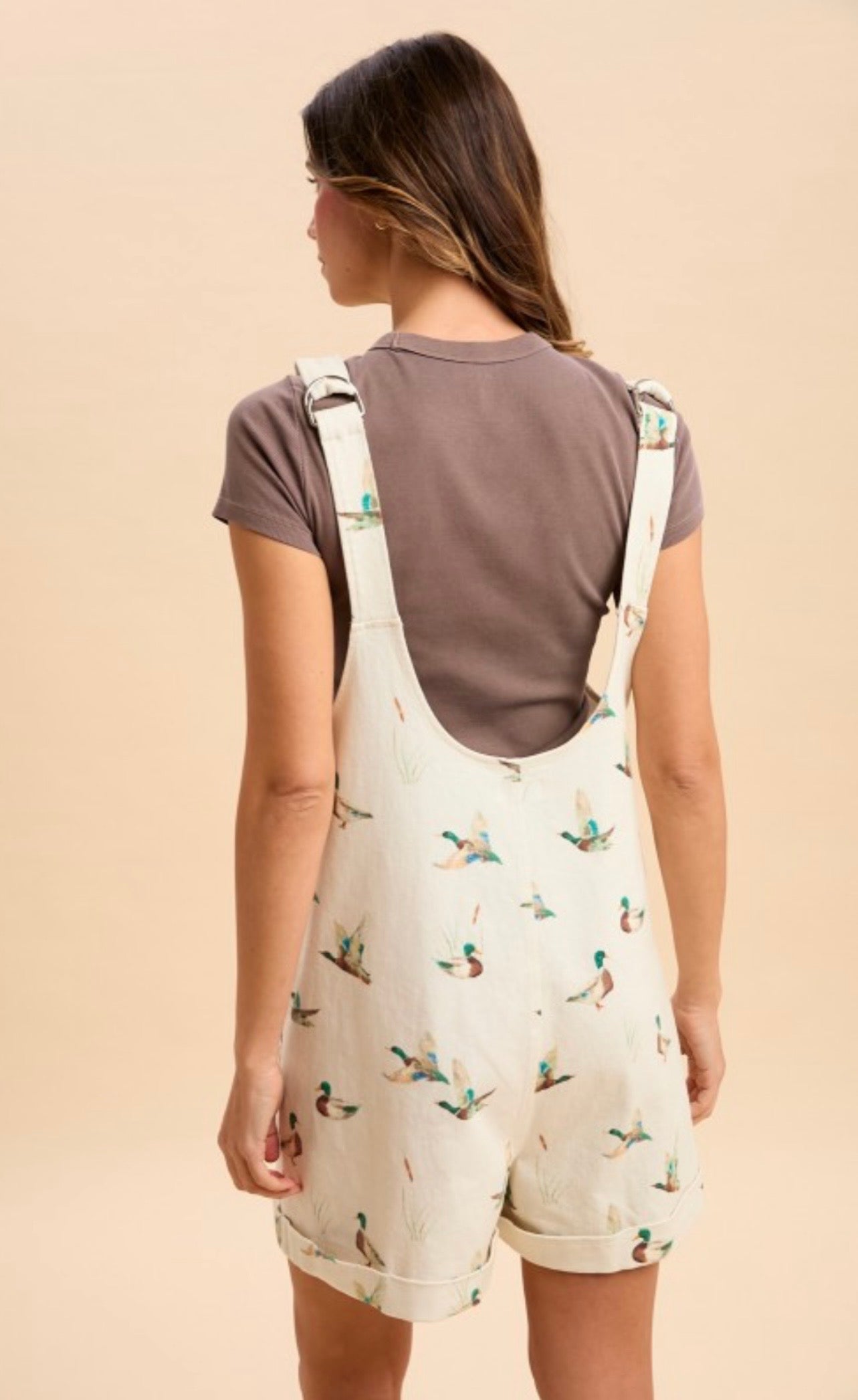 Mallard Duck Print romper