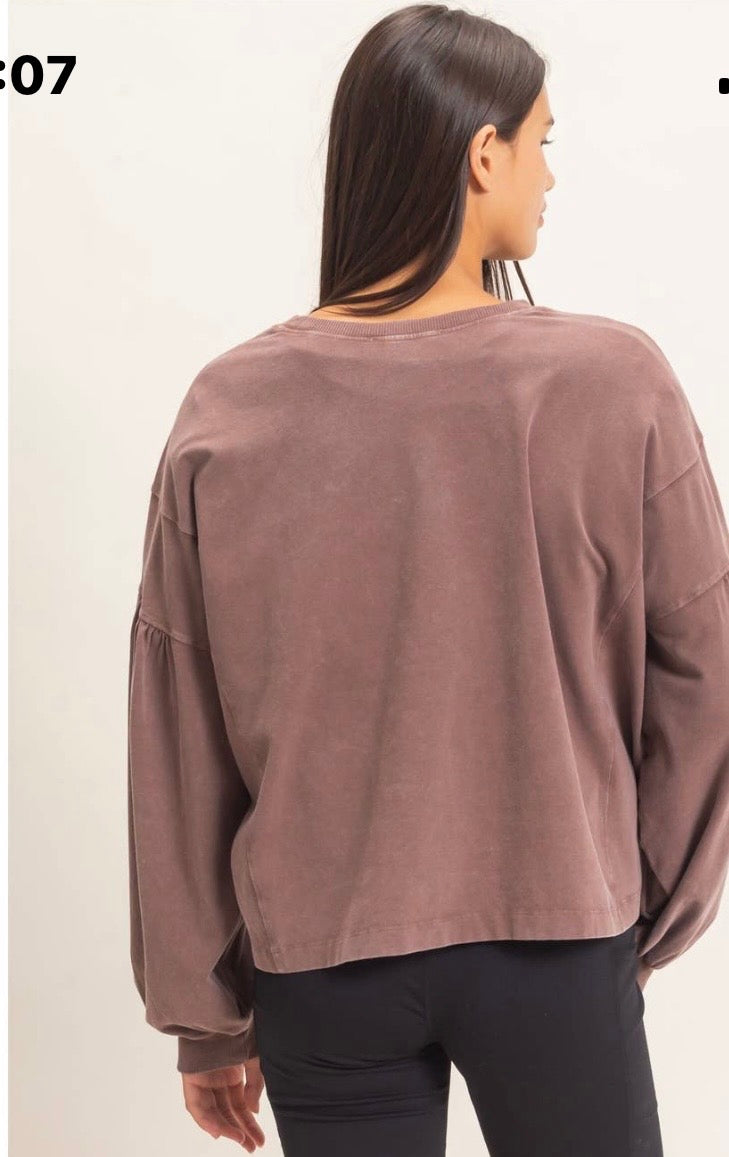 Mineral wash LS top