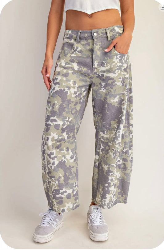 Sage Camo pant