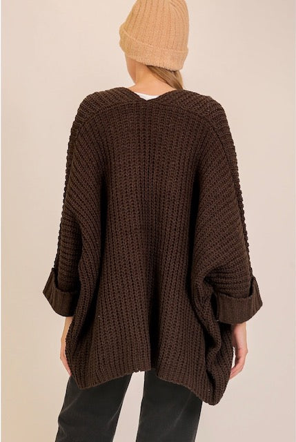 Timing chunky cardigan