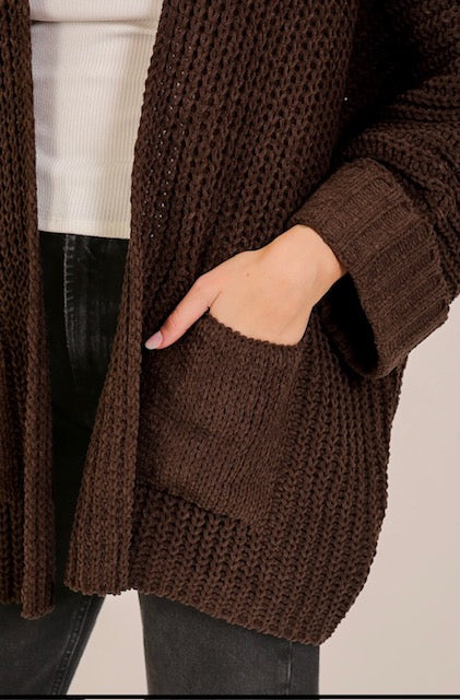 Timing chunky cardigan