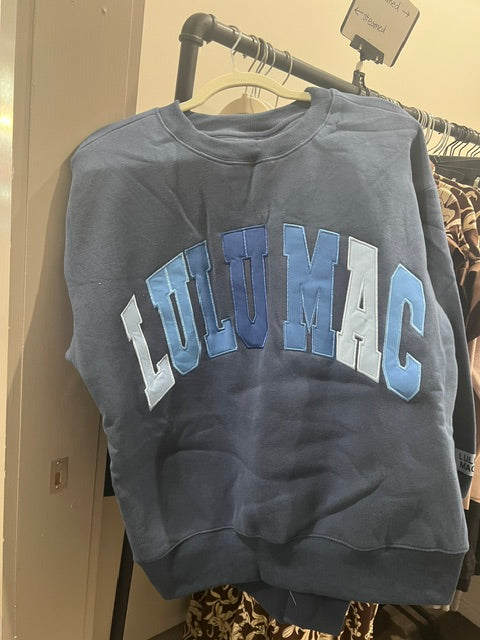 Deep Navy sweatshirt LLM