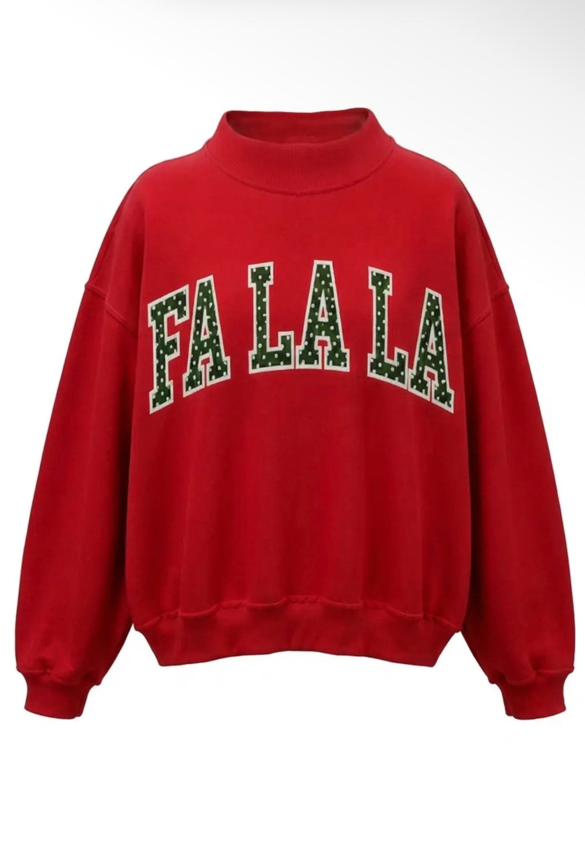 FaLaLa xmas mockneck