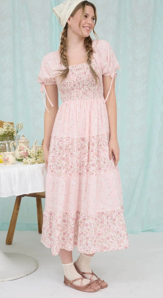 Floral maxi dress