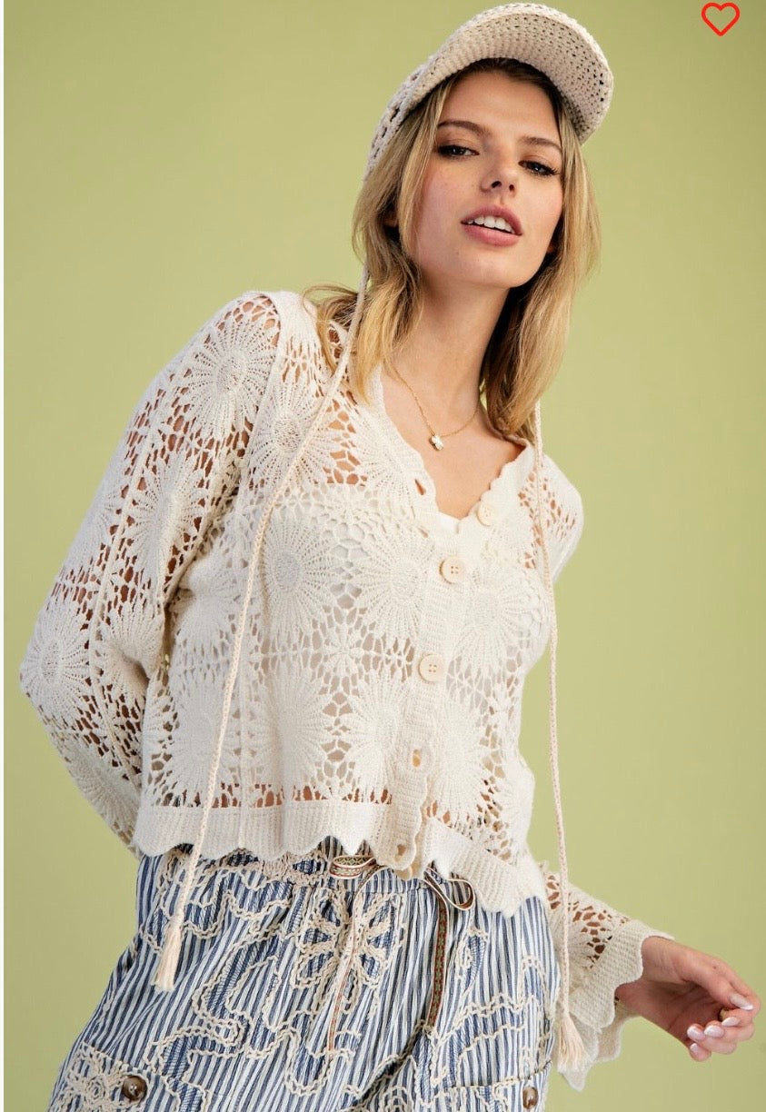 Crochet cardigan