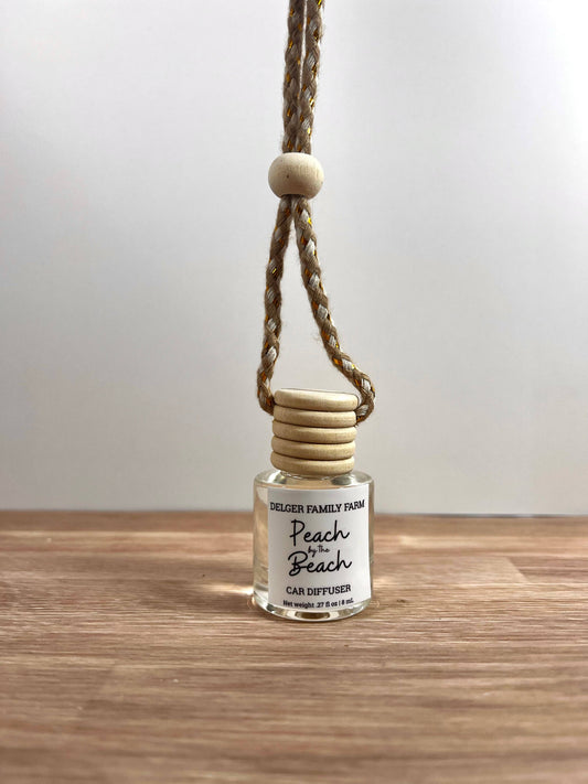 Delger Family Farm - Peach by the Beach Car Diffuser
