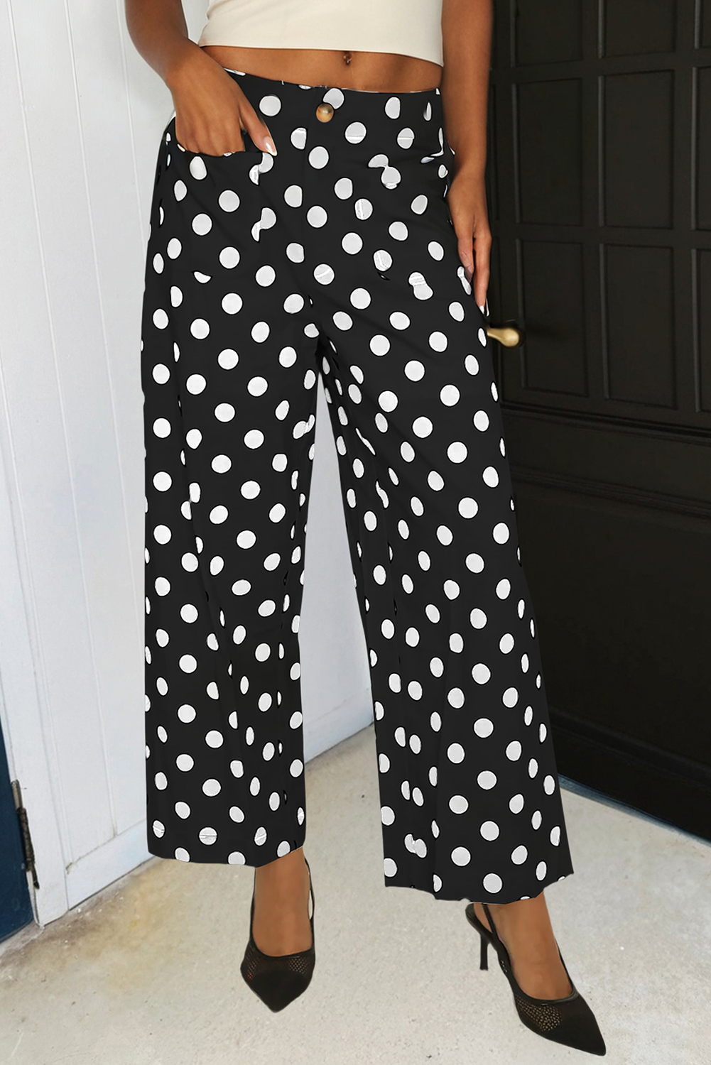 Polka Dot  Pants