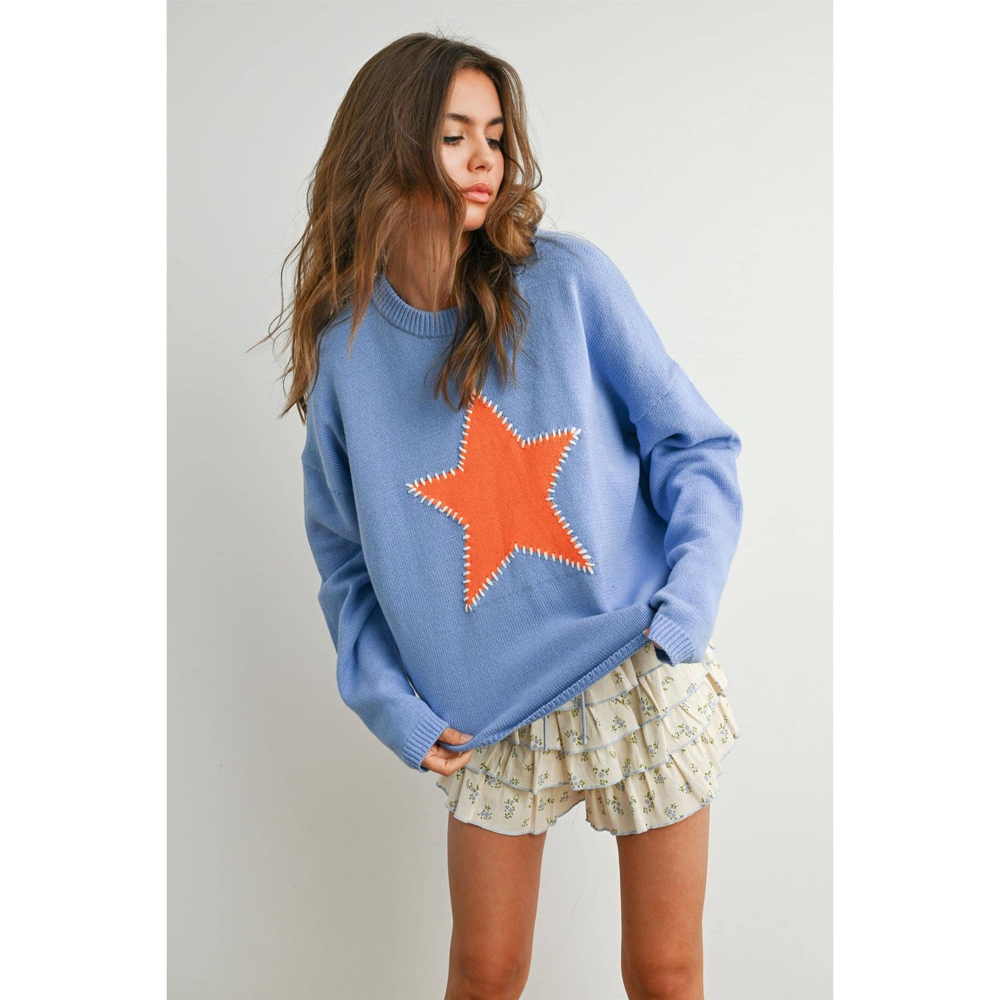 Star Pattern Sweater