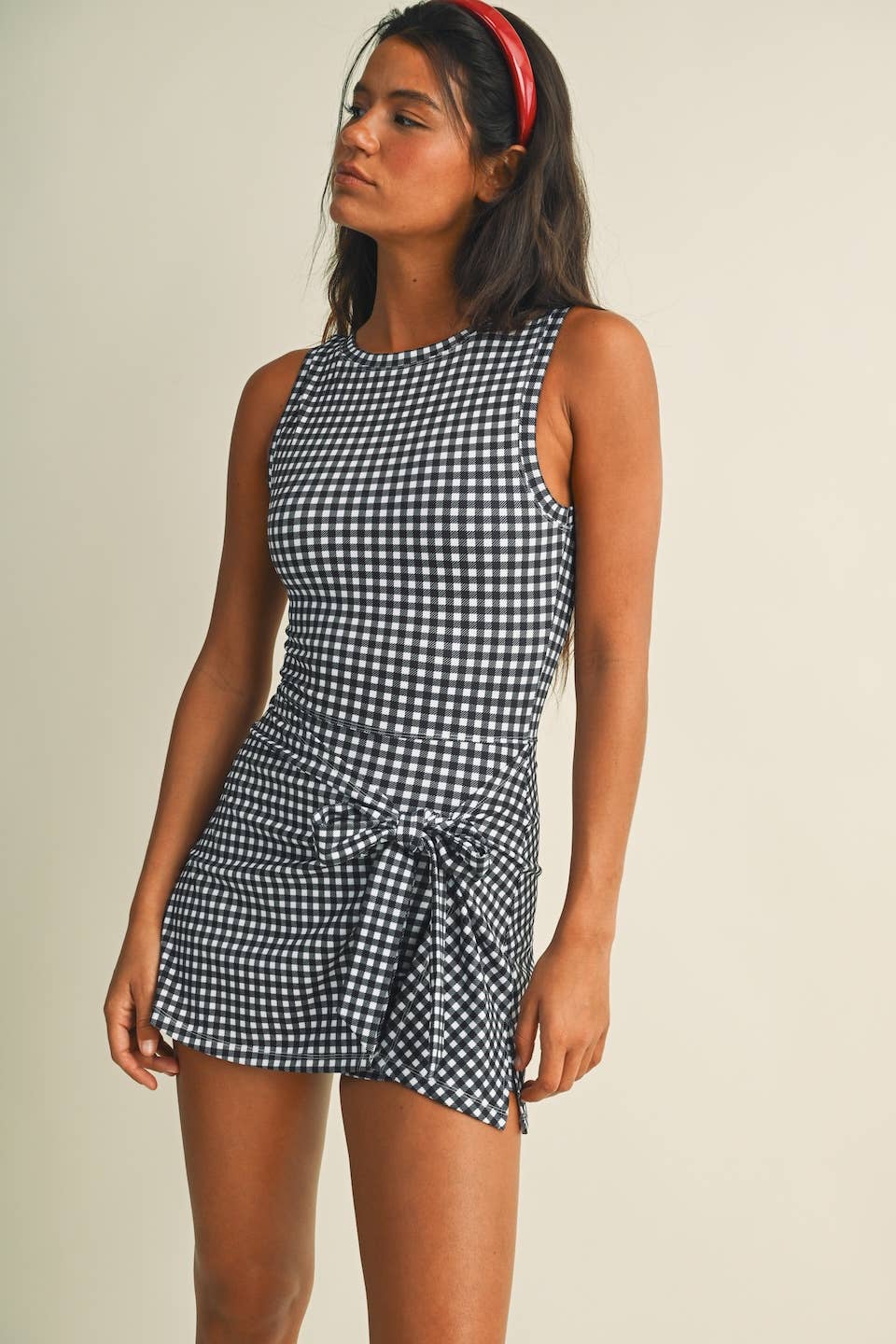 Wrap Tie Front Athletic Dress