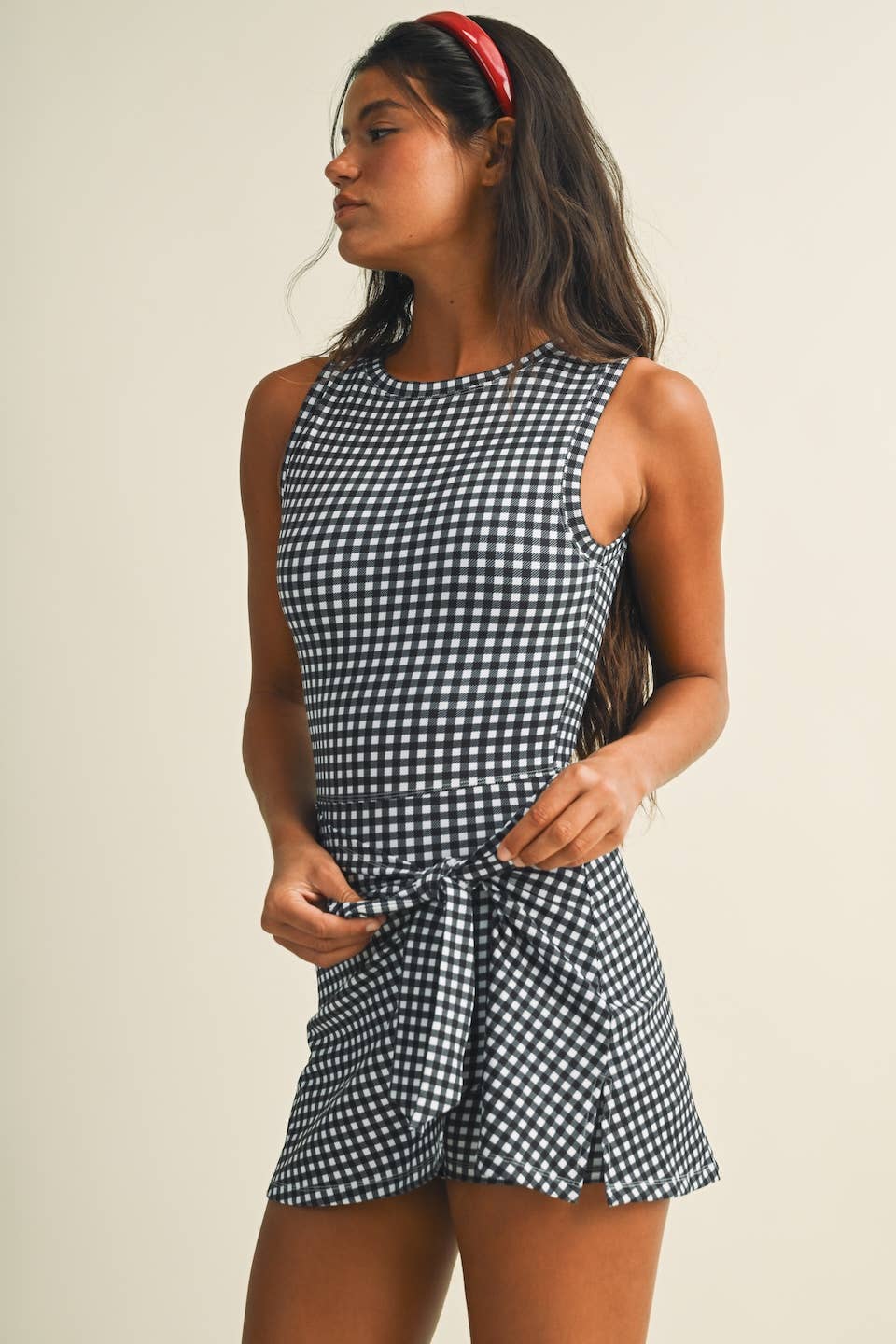 Wrap Tie Front Athletic Dress