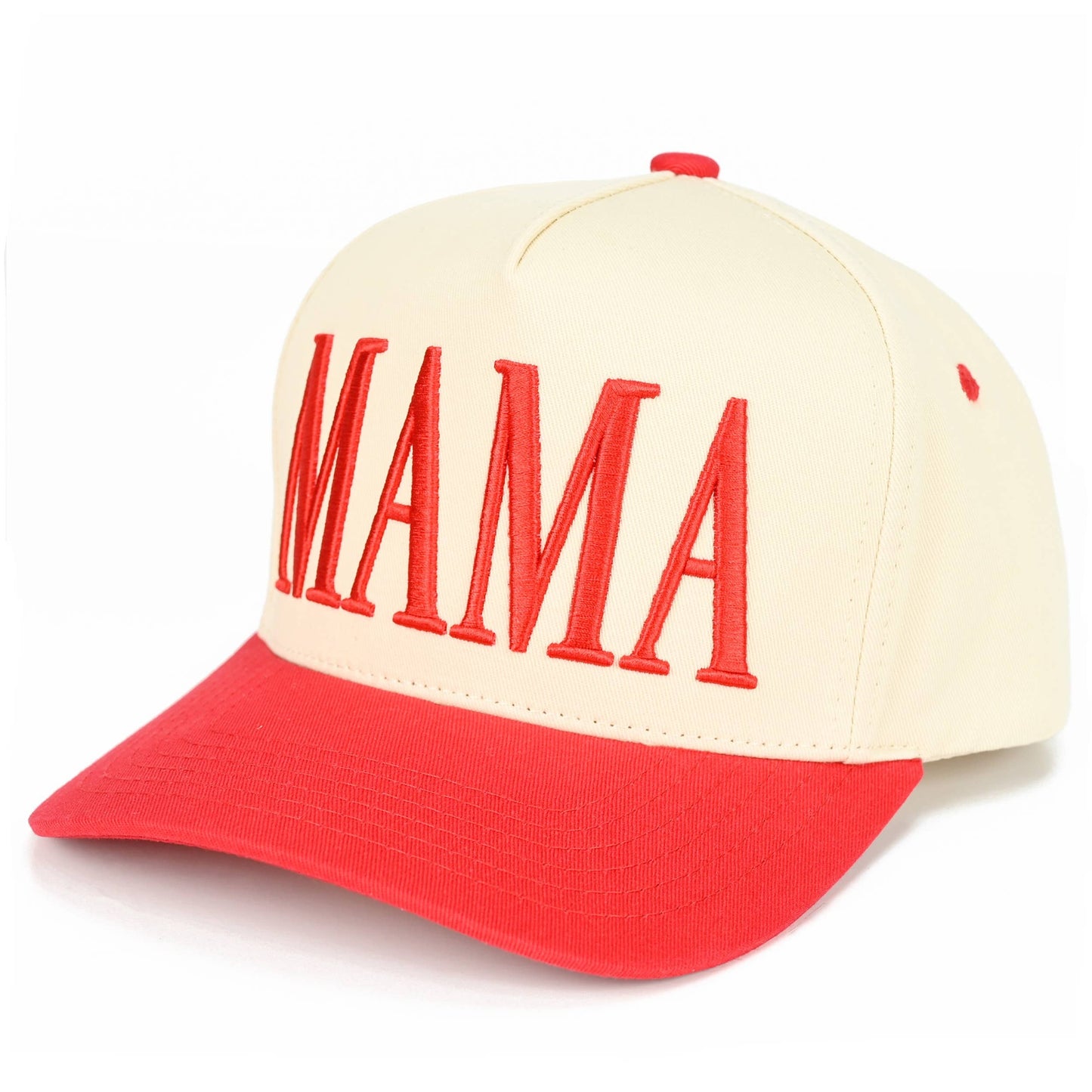 embroidered Snapback Trucker Hat