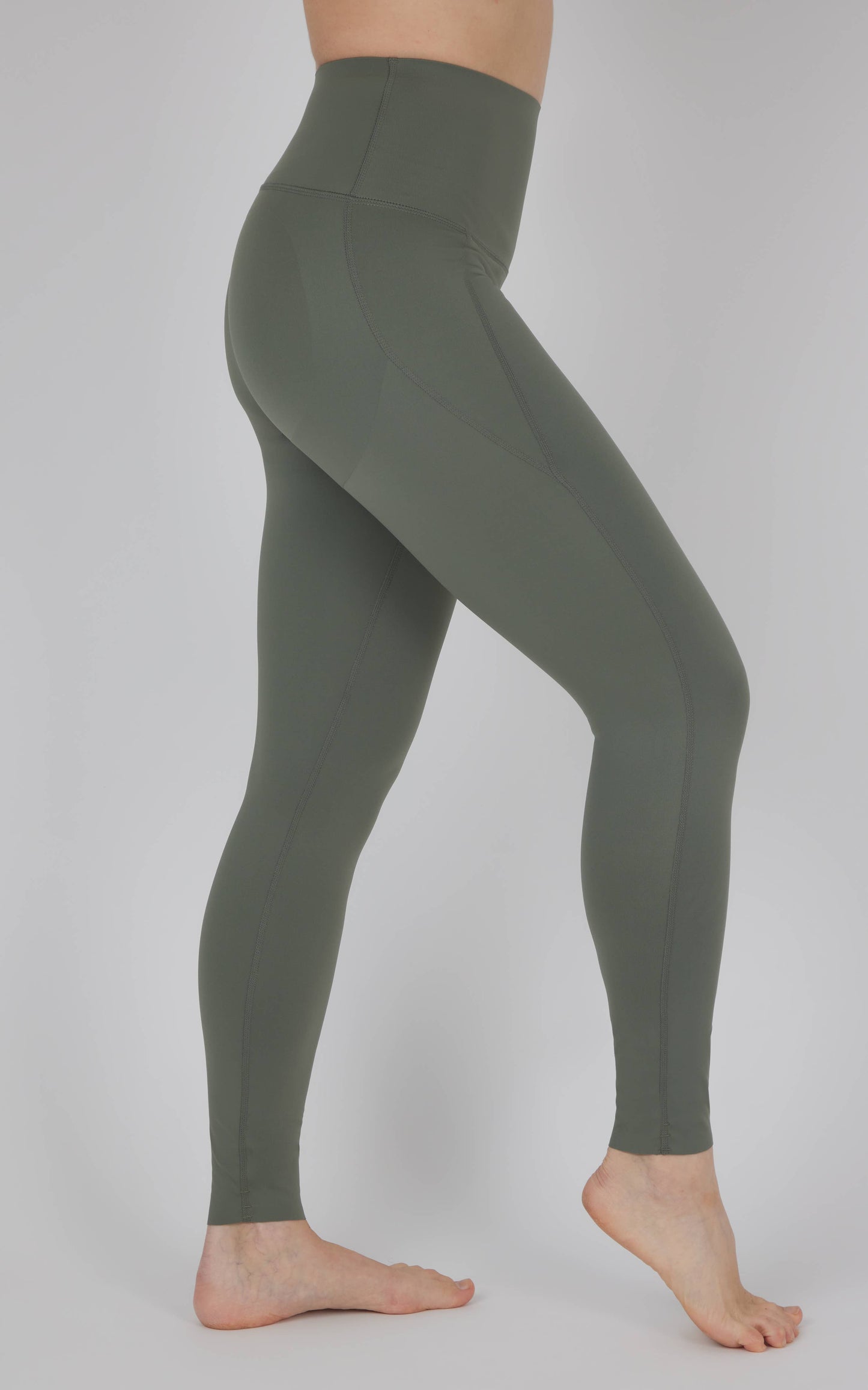 Bootyful - Uplift Contour Ankle Leggings with Seam Design