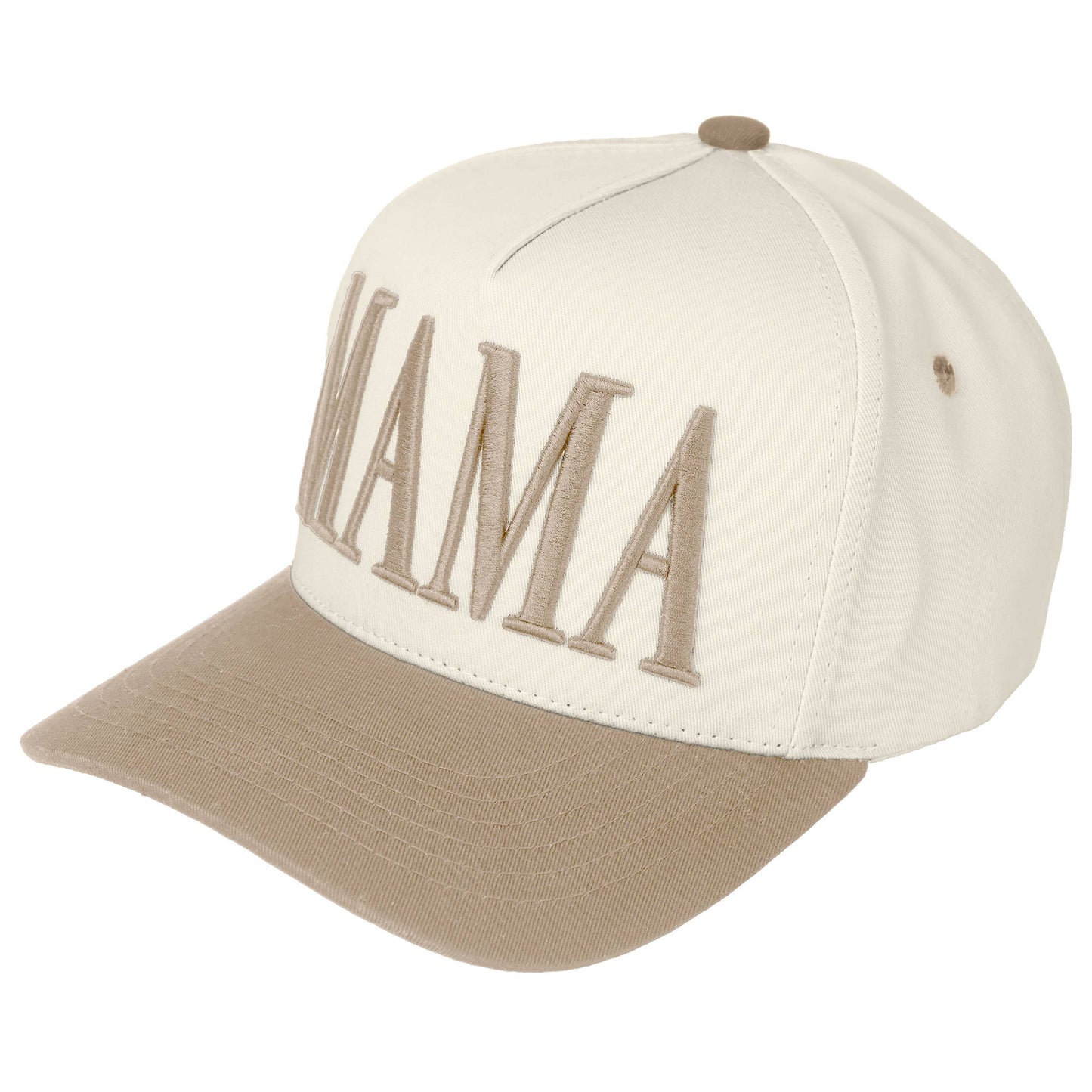 embroidered Snapback Trucker Hat