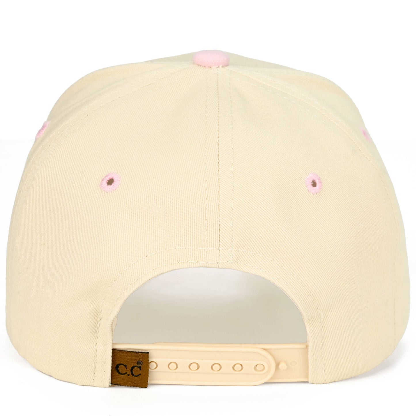 embroidered Snapback Trucker Hat