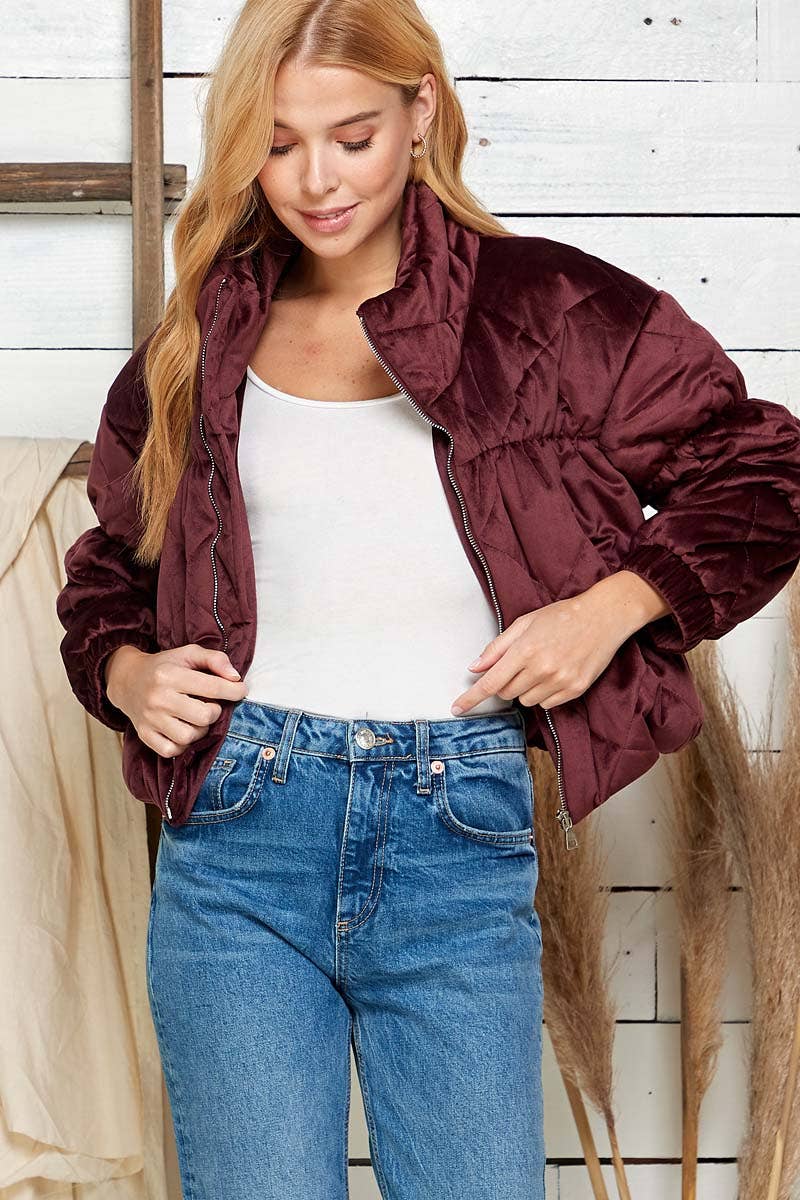 Arlowe Quilted Puffer Jacket