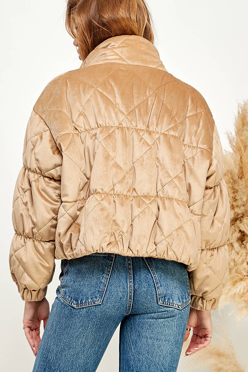 Arlowe Quilted Puffer Jacket