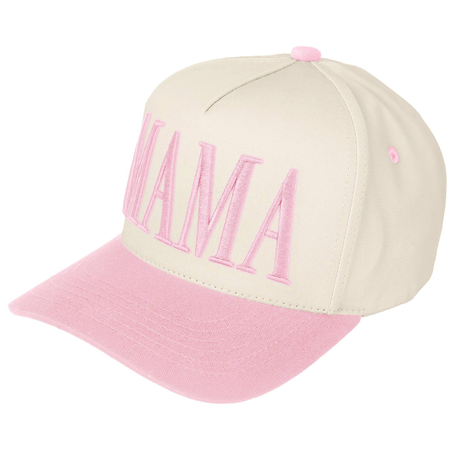 embroidered Snapback Trucker Hat