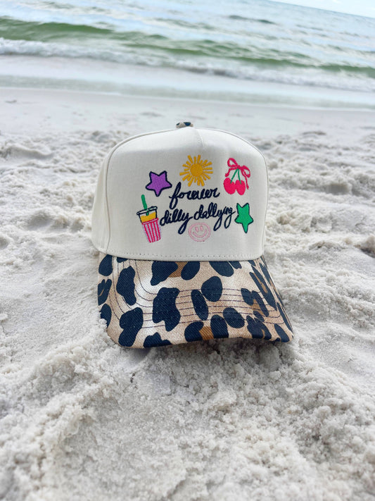 Poppy & Pine - Forever Dilly Dalling Leopard Hat