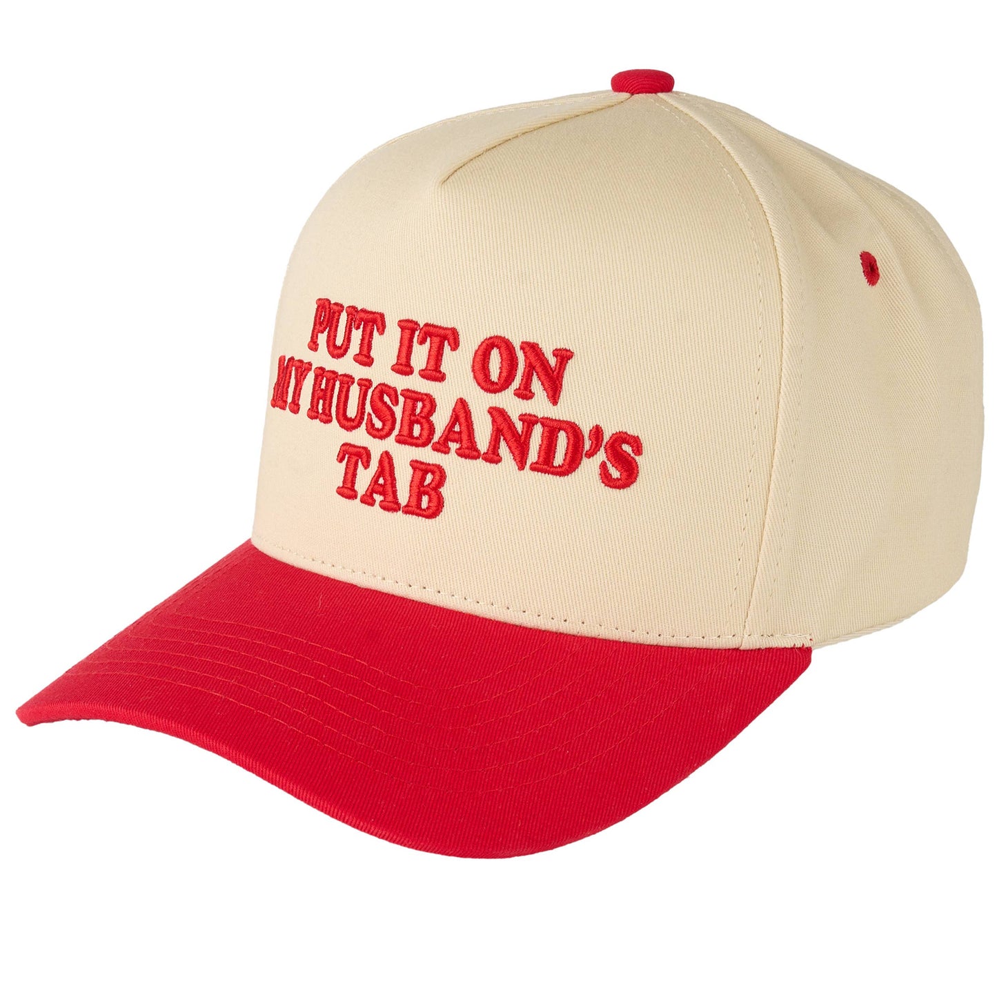 Hana - C.C PUT IT ON MY HUSBAND'S TAB Letter Trucker Hat