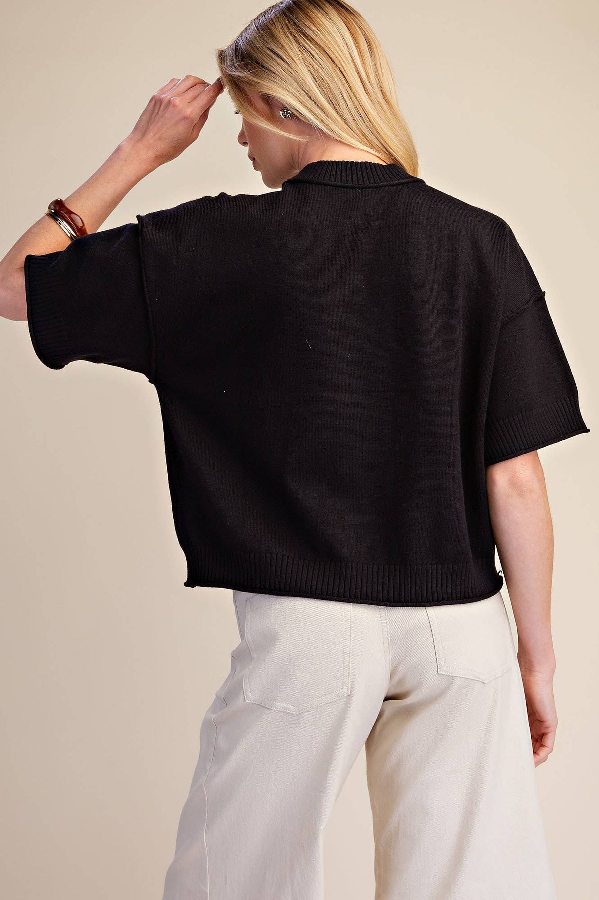 Glam - Western Horse Crew Neck Sweater