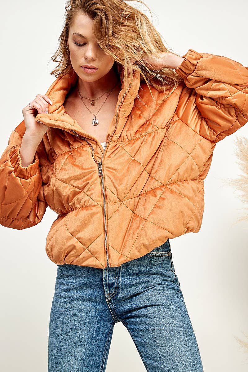 Arlowe Quilted Puffer Jacket