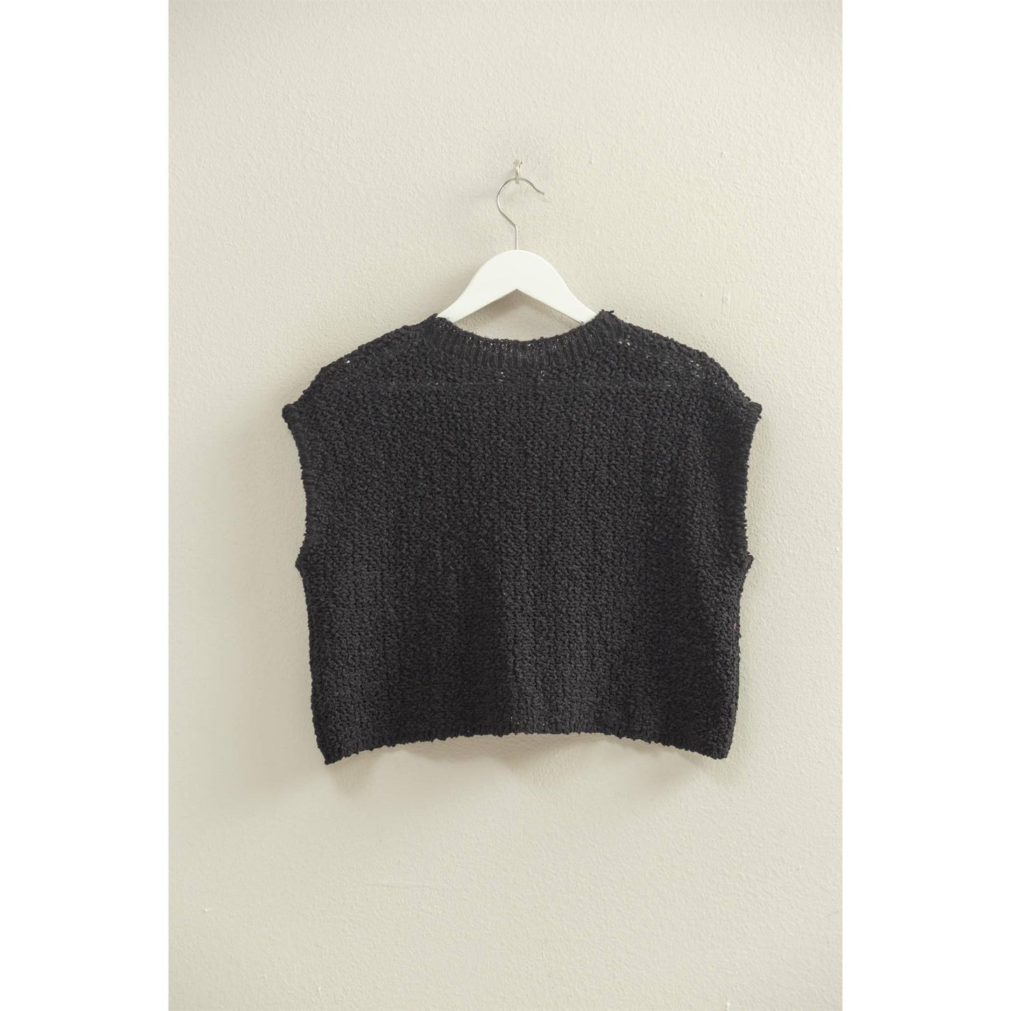 Pocket Detail Sweater Top