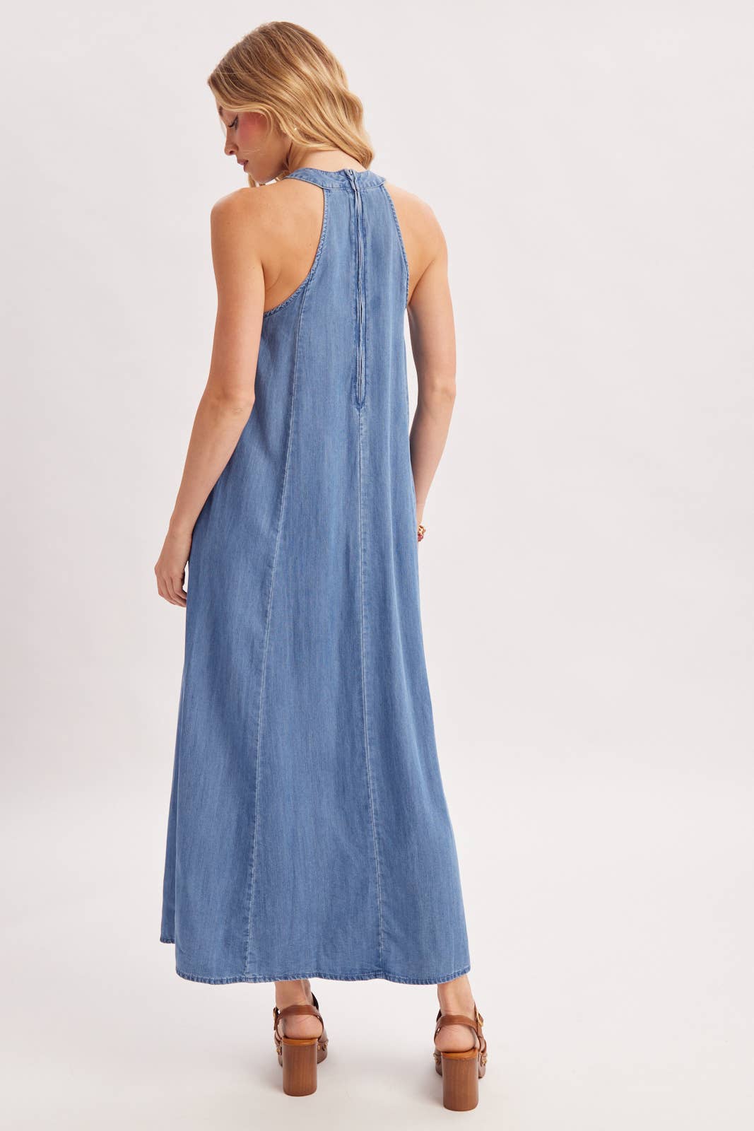 HALTER MAXI DRESS D03122