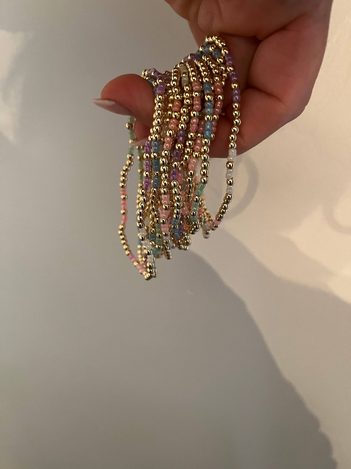 14k gold filled color bracelet