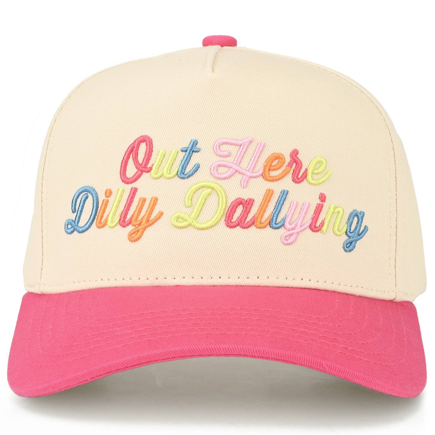 OUT HERE DILLY DALLYING  Trucker Hat