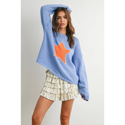 Star Pattern Sweater