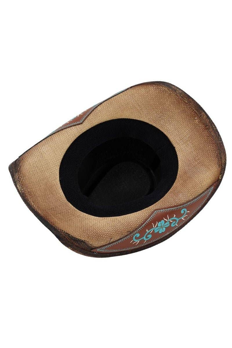 Wholesale Accessory Market - Durango Dreams Taupe Washed Straw Cowgirl Hat