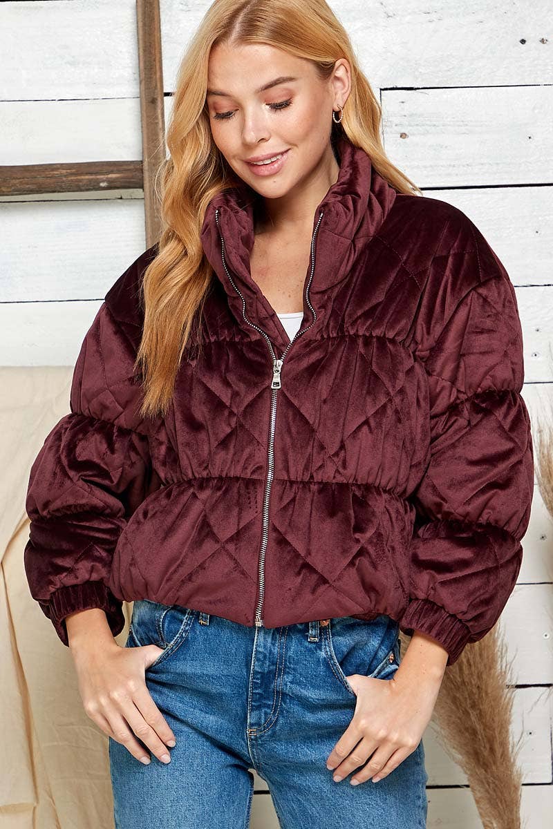 Arlowe Quilted Puffer Jacket
