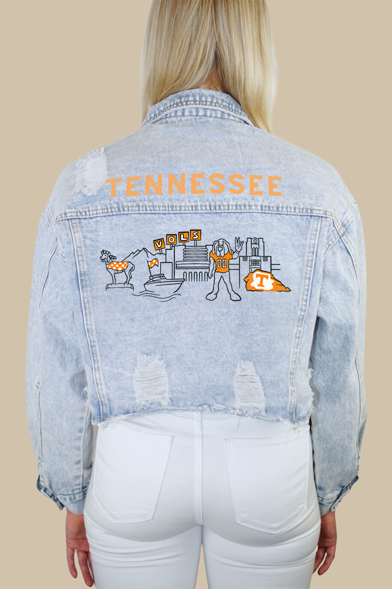 University of Tennessee Campus Classic Skyline Denim Jacket