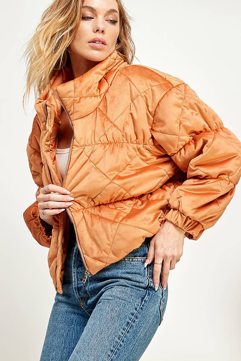 Arlowe Quilted Puffer Jacket