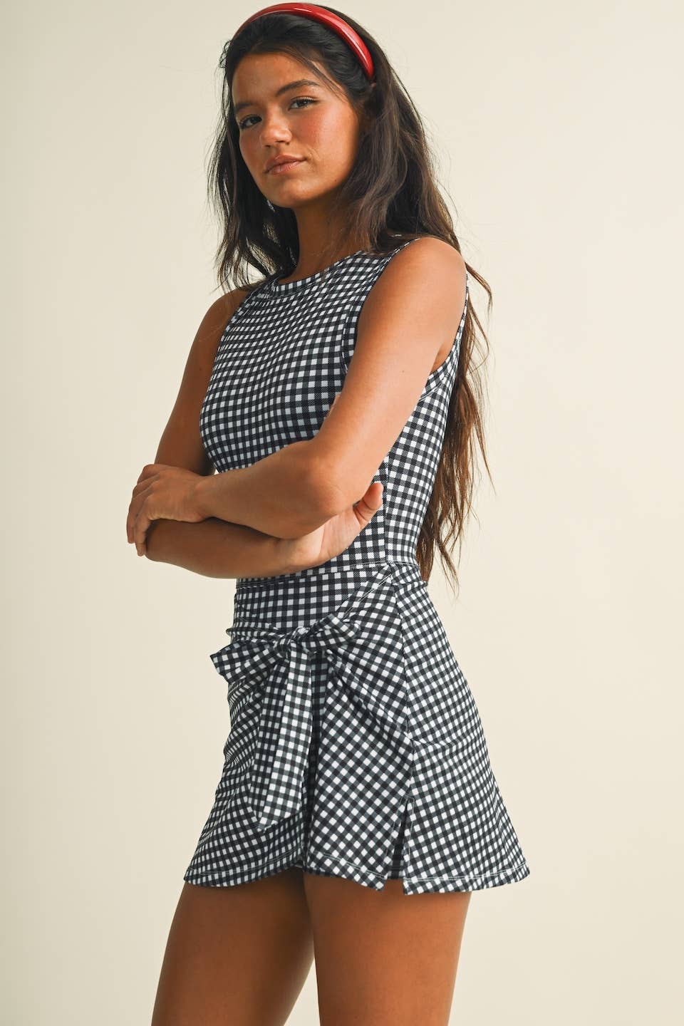 Wrap Tie Front Athletic Dress