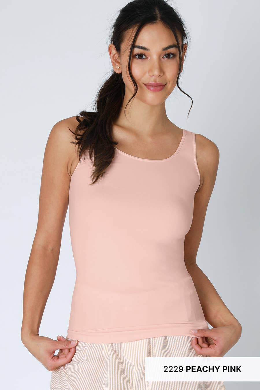 NIKIBIKI - NS5178 -  Plain Jersey Tank Top
