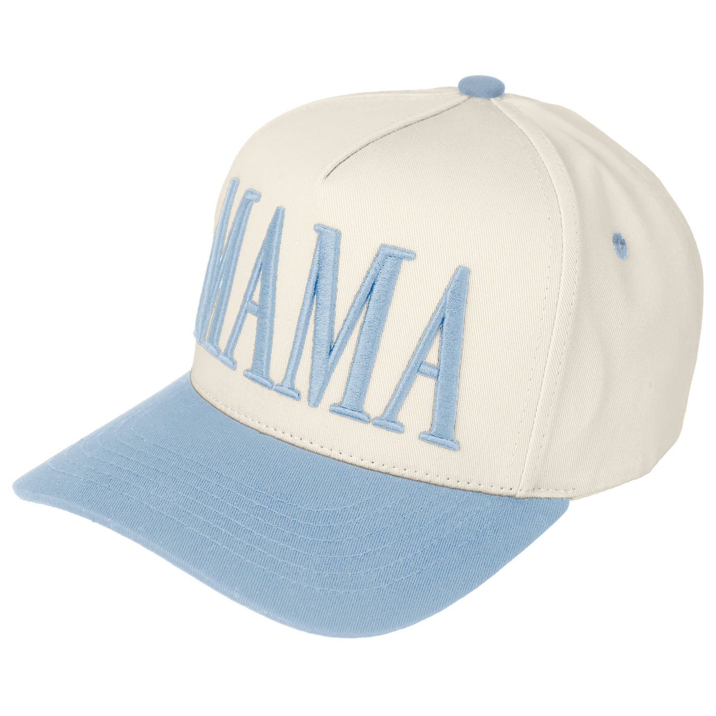 embroidered Snapback Trucker Hat