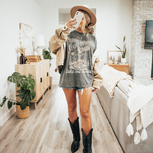 The American Honey - Country Roads | Country Music | Tennessee  | CC Graphic Tee