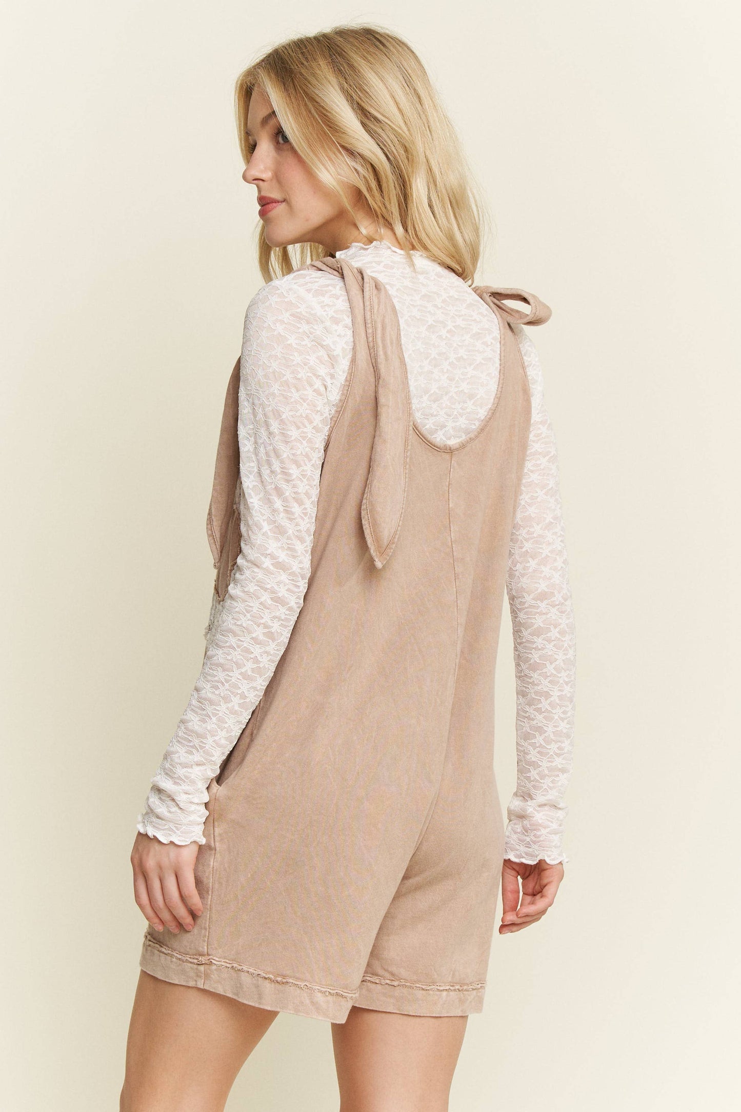 Mesh Floral Lace Layering top HT6578P1