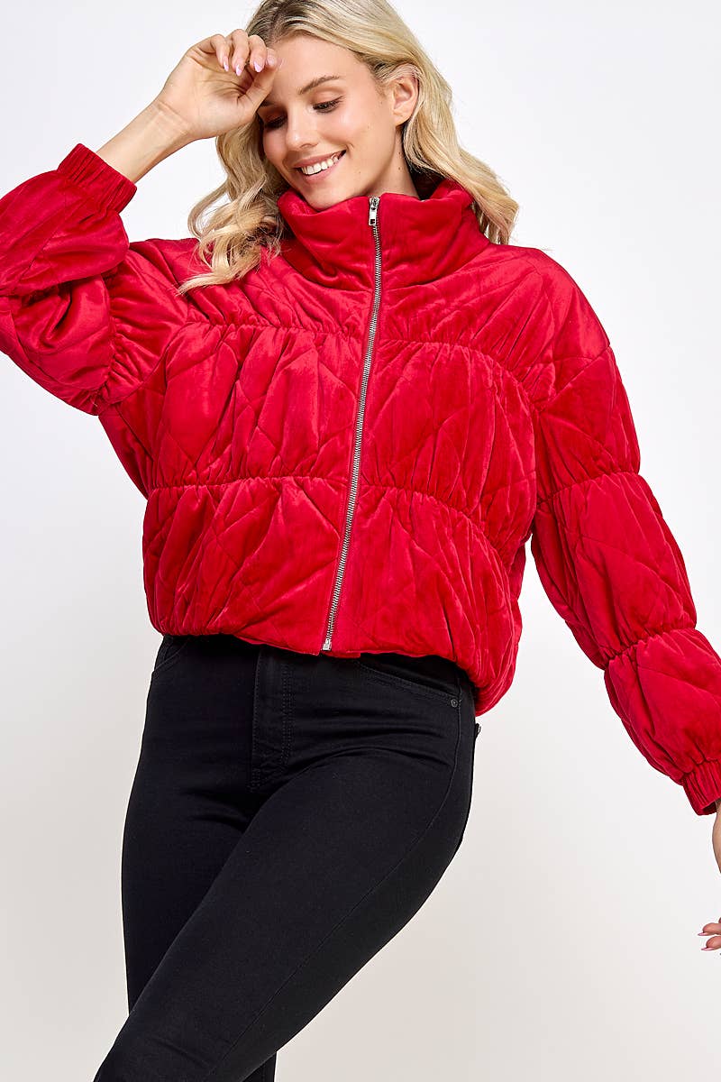 Arlowe Quilted Puffer Jacket