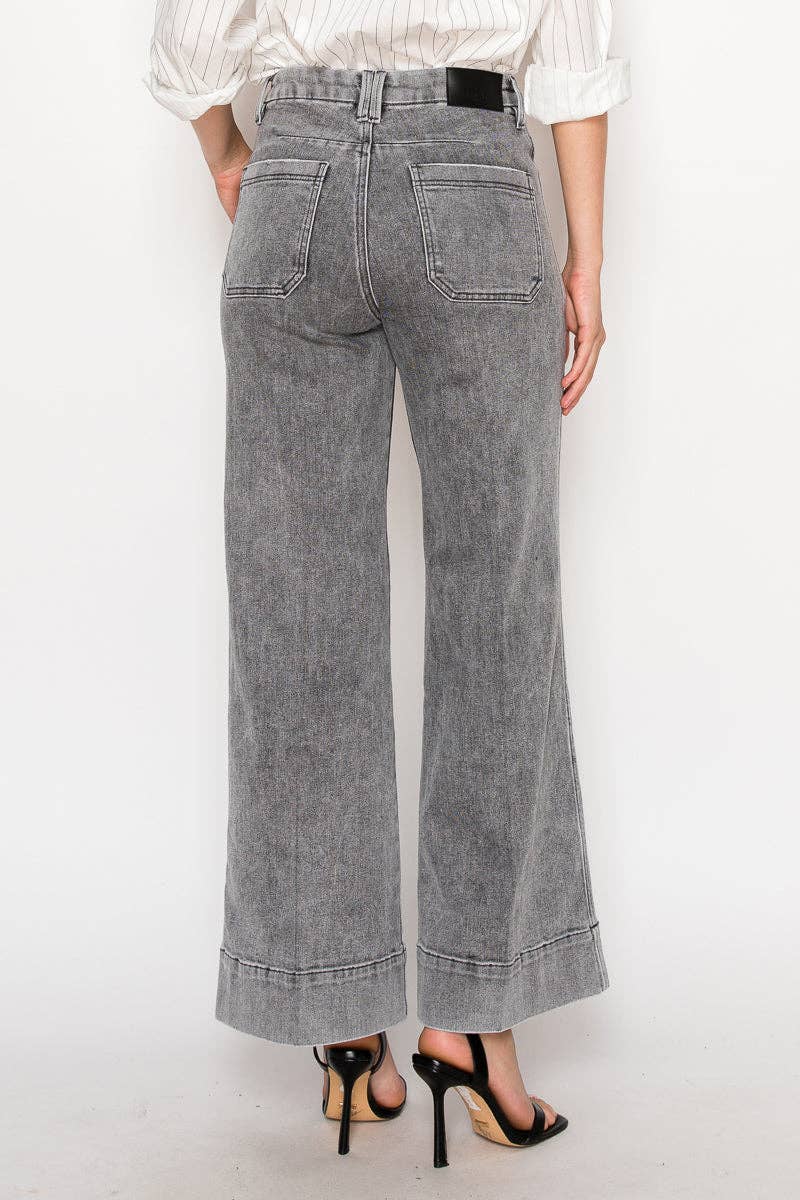 High Rise the Perfect Palazzo Jeans