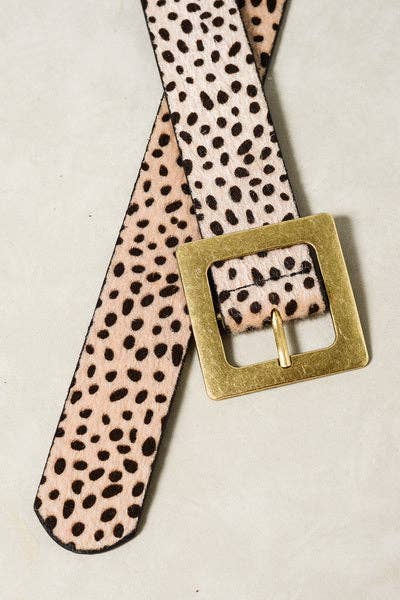 JOSSLYN by wall to wall - CLASSIC OVERSIZED SQUARE BUCKLE BELTS | 40BT604