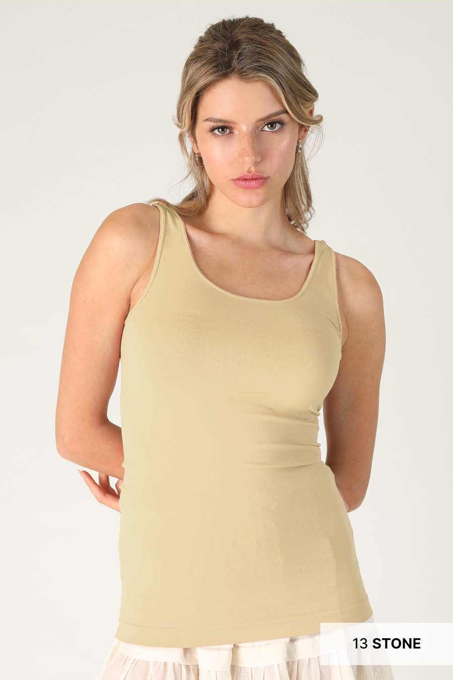 NIKIBIKI - NS5178 -  Plain Jersey Tank Top