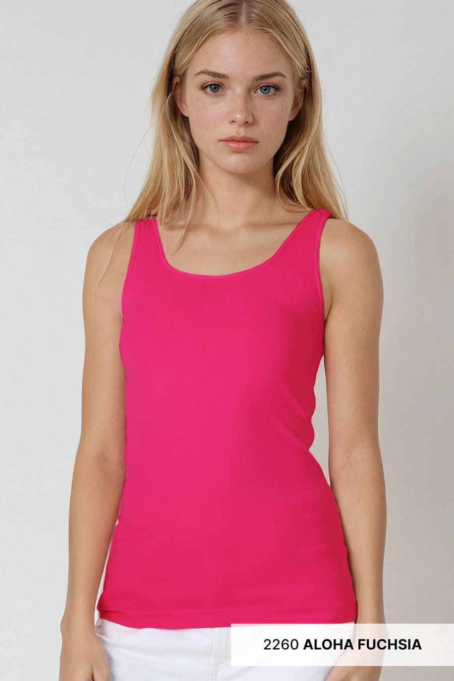 NIKIBIKI - NS5178 -  Plain Jersey Tank Top