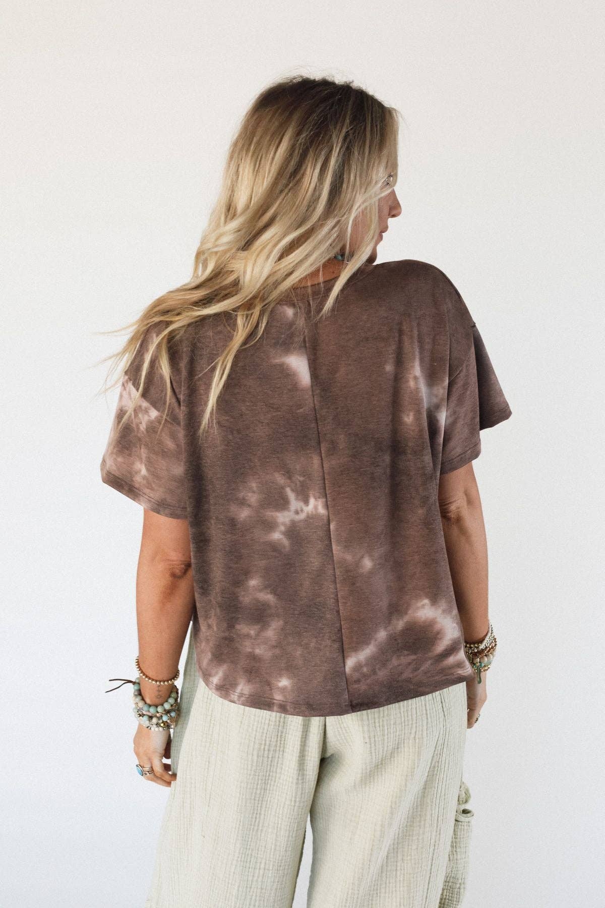 Serene Sky Top - Chocolate
